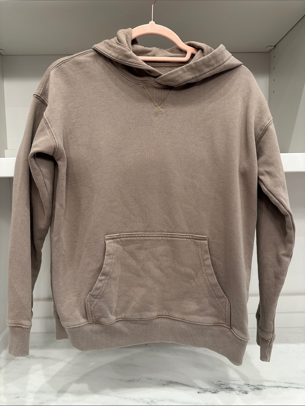 Abercrombie Kids size 11-12Taupe Pullover Hoodie. Like new